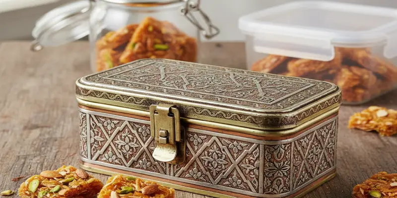 انتخاب ظروف مناسب برای نگهداری سوهان