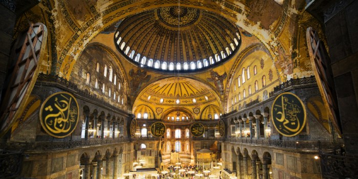 معماری و طراحی ایاصوفیه