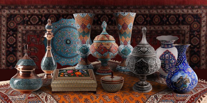 وضعیت صادرات صنایع دستی ایران