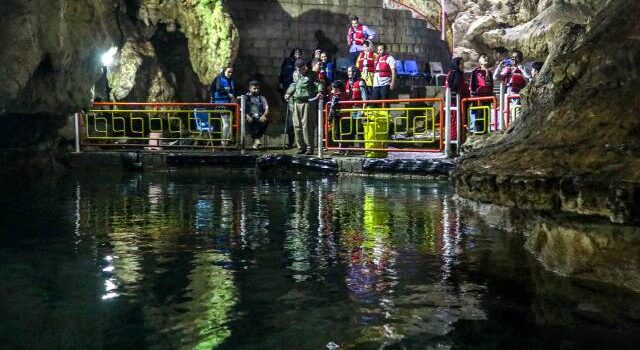 ۱۴۹ هزار گردشگر داخلی و خارجی از غار سهولان مهاباد بازدید کردند