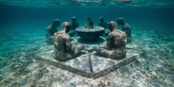 پارک مجسمه‌ های زیر آب مولینر؛ تجربه شگفت‌ انگیز و منحصر به فرد دریایی