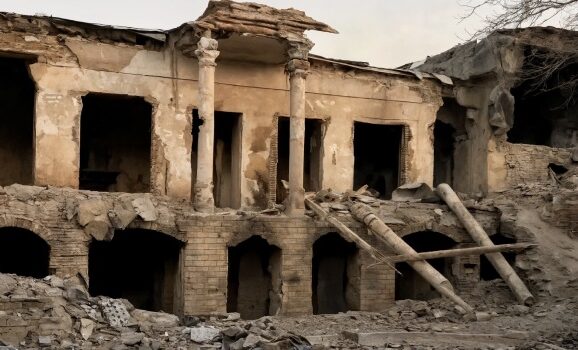 تخریب خانه تاریخی امین لشگر توسط شهرداری تهران