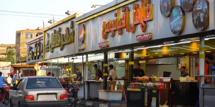 شهرک عربا مشهد | فلافلی‌ها، ماهی‌فروشی‌ها و سمبوسه‌ها