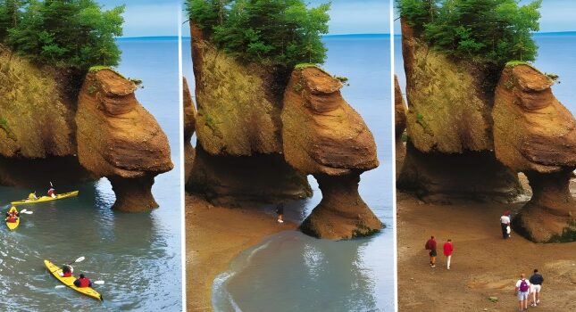 معرفی Bay of Fundy: جزیره شگفت‌ انگیز کانادا که با جزر و مد آشکار و پنهان می‌ شود