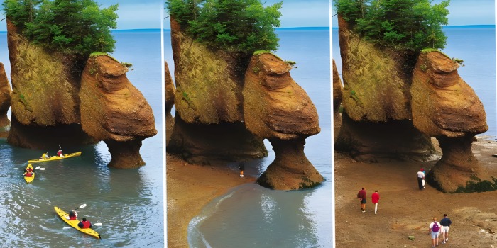 معرفی Bay of Fundy: جزیره شگفت‌ انگیز کانادا که با جزر و مد آشکار و پنهان می‌ شود