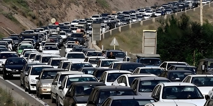 ترافیک سنگین و انسداد محورهای شمالی کشور